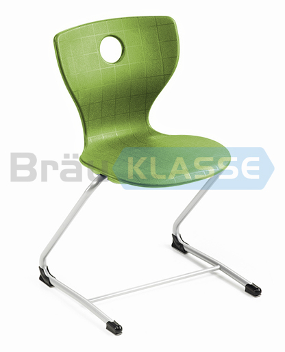 Bequem Federn Sandalye (monoblok plastik oturaklı, metal ayaklı)