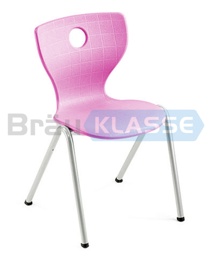 Bequem Wettel Sandalye (monoblok plastik oturaklı, metal ayaklı)